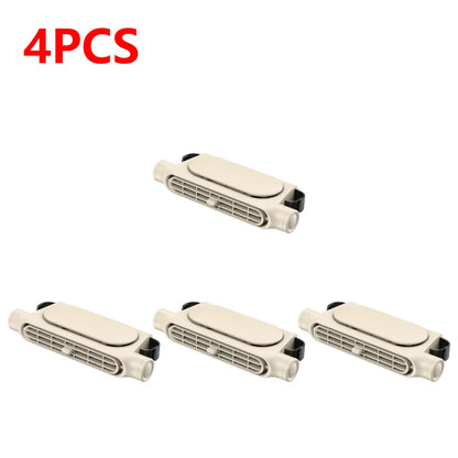1-5PCS Car Headrest Cooling Air Fan 3 Speeds Adjustable Car Interior Rear Headrest Fan Cooler Air Cooling Fan Car Accessories